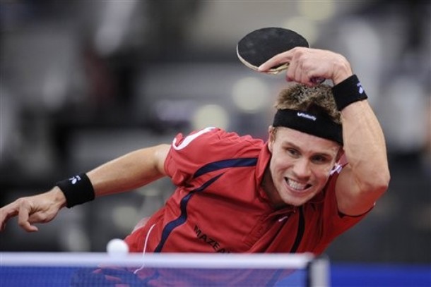 丹麦队运动员气势如虹，掀起波澜