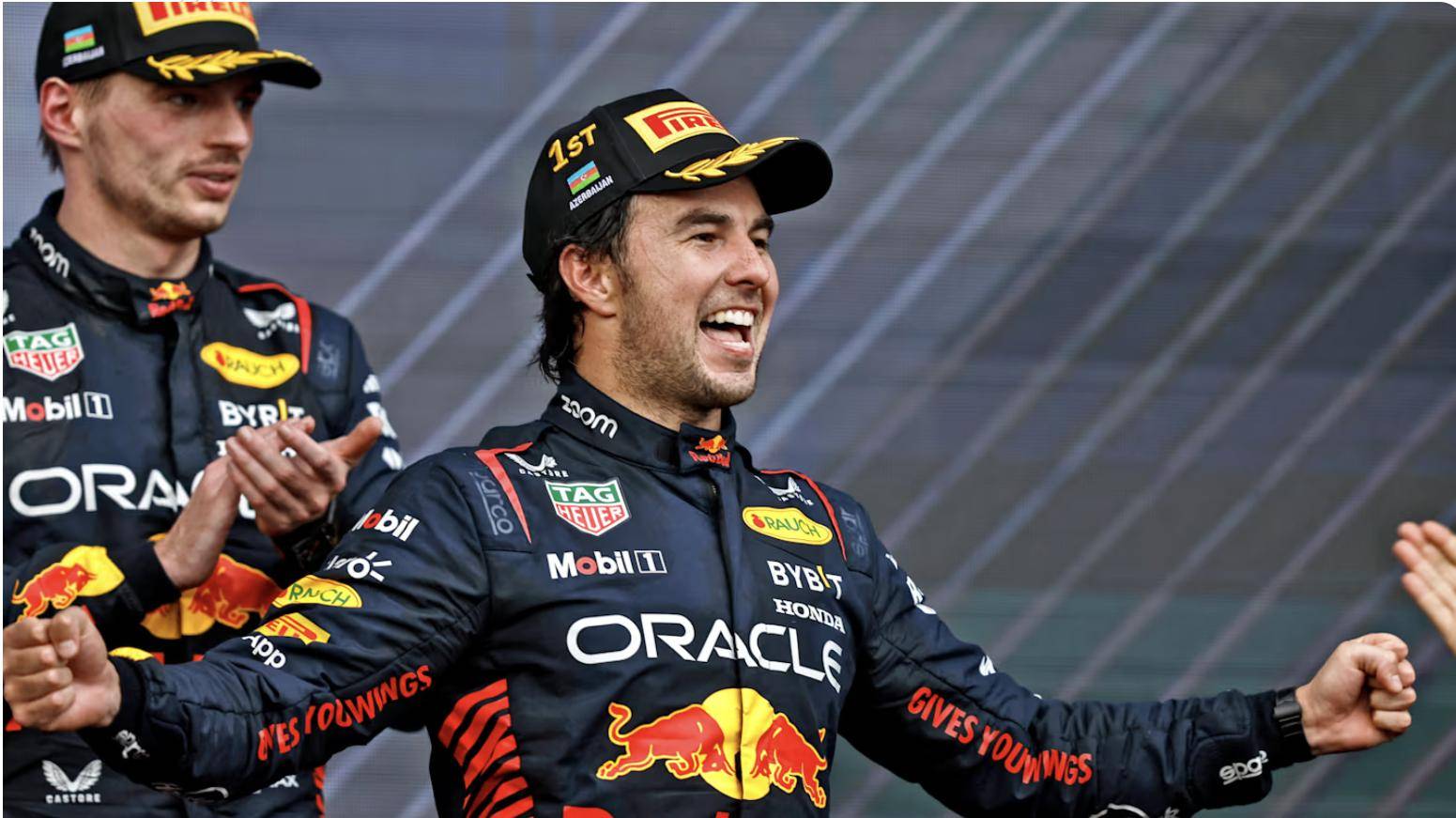 红牛车队鏖战法拉利，佩雷兹刷新纪录的简单介绍